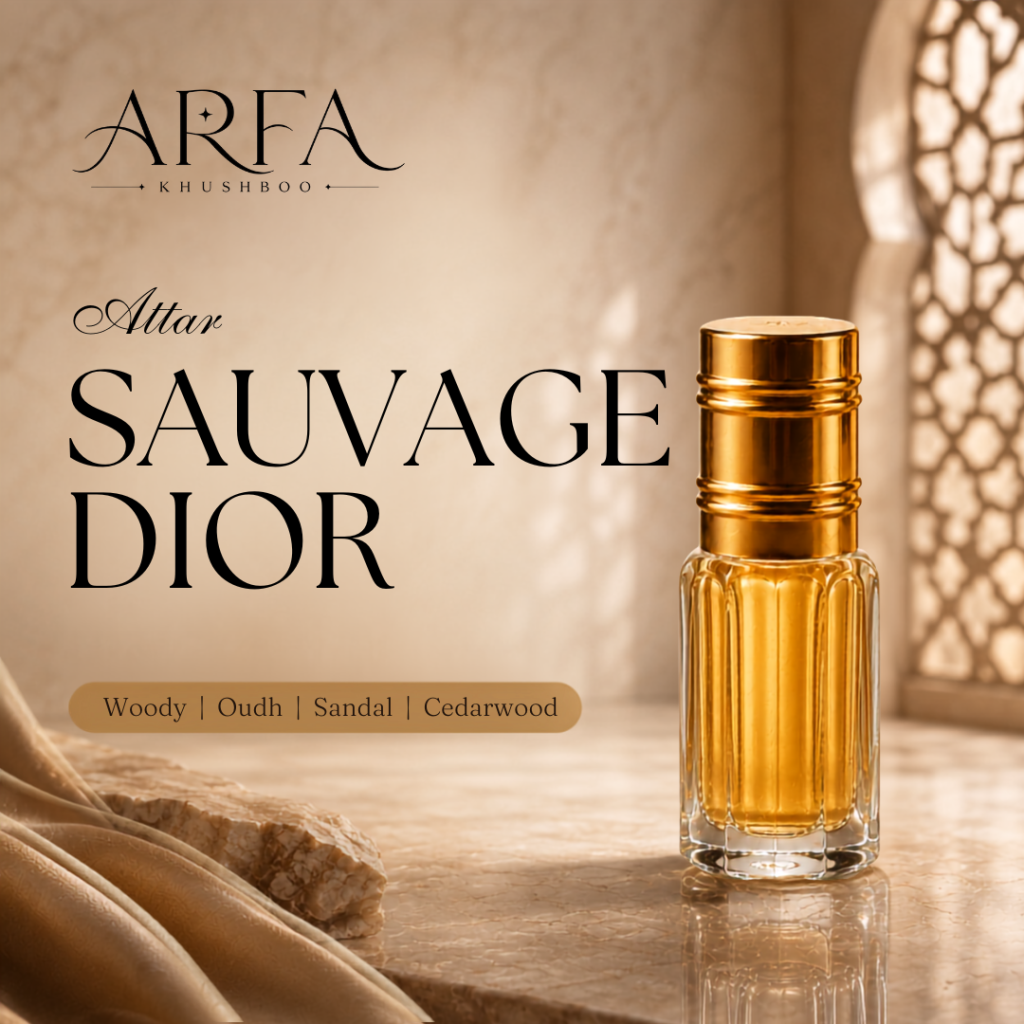 ARFA KHUSHBOO organic oil perfume